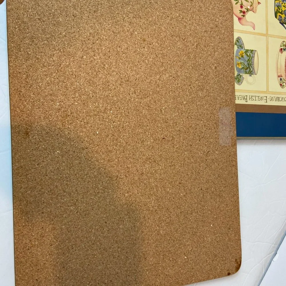 Cloverleaf Place Mats  Cork  Set of 4